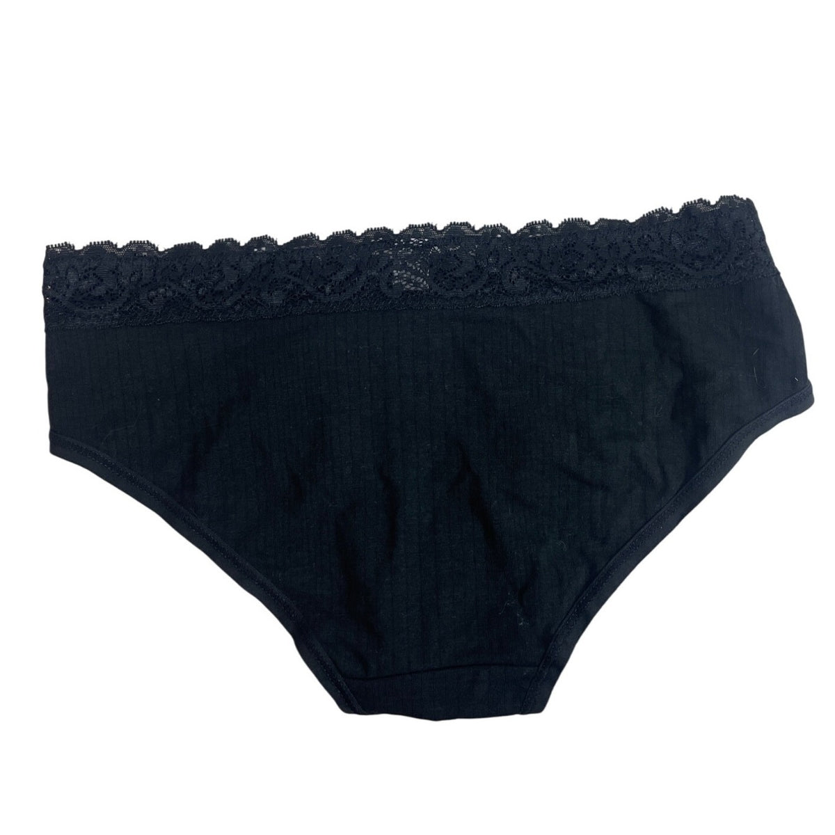 Felina Womens Black Lace Trim Panties Size S- NEW