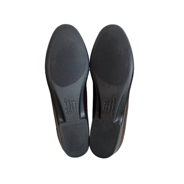 Simplify Women's Red Slip On Comfort Loafers Sz 8.5 Narrow- NWB