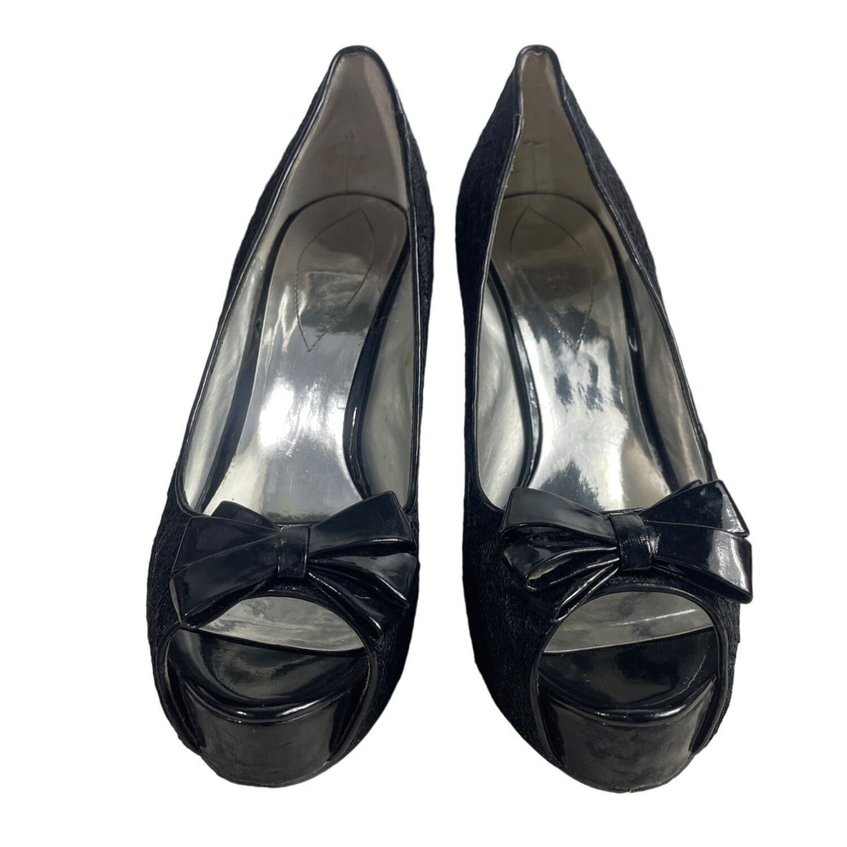 Guess Women's Black Candice 2 Platform High Stiletto Heel Sz 9M