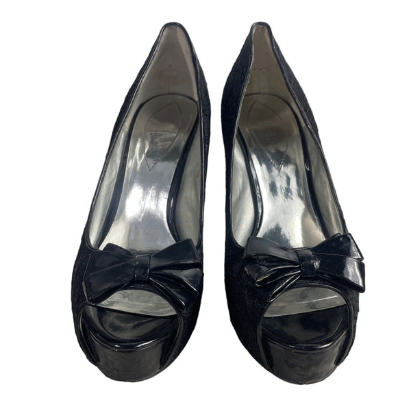 Guess Women's Black Candice 2 Platform High Stiletto Heel Sz 9M
