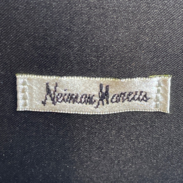 Neiman Marcus Women's Black White Circles Evening Clutch Sz S