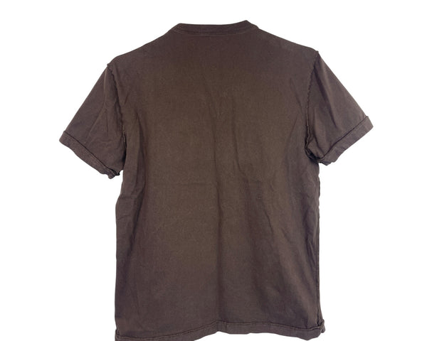 American Eagle Mens Brown Vintage Fit Graphic T-Shirt 100% Cotton Short Sleeves M