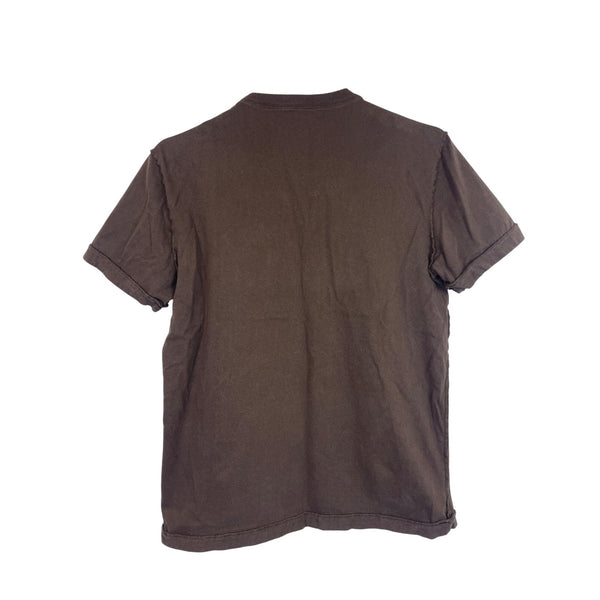 American Eagle Mens Brown Vintage Fit Graphic T-Shirt 100% Cotton Short Sleeves M