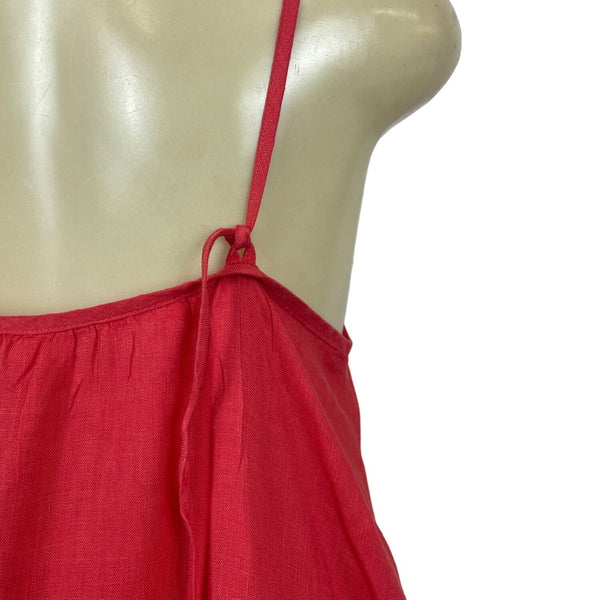 Left On Friday Women's Red Maxi Dress Size L/LX