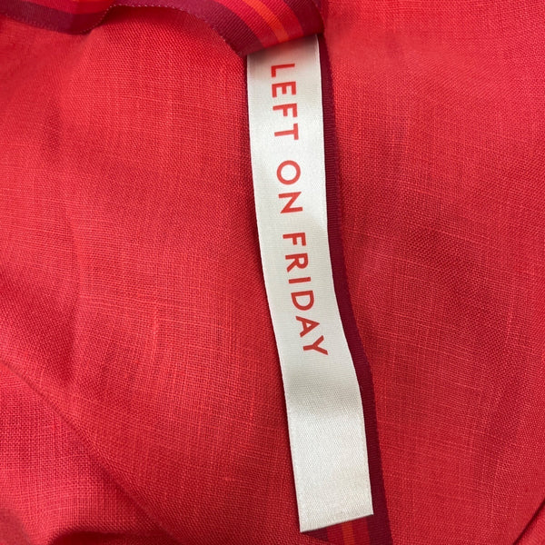 Left On Friday Women's Red Maxi Dress Size L/LX