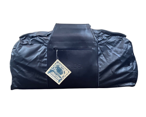 Totes On The Move Foldable Black Waterproof Shoulder Strap Duffel Bag Sz L - New