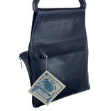 Totes On The Move Foldable Black Waterproof Shoulder Strap Duffel Bag Sz L - New