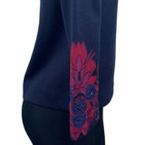 Tory Burch Women’s Navy Blue 3/4 Slv Blouse Shirt Sz S - NWT