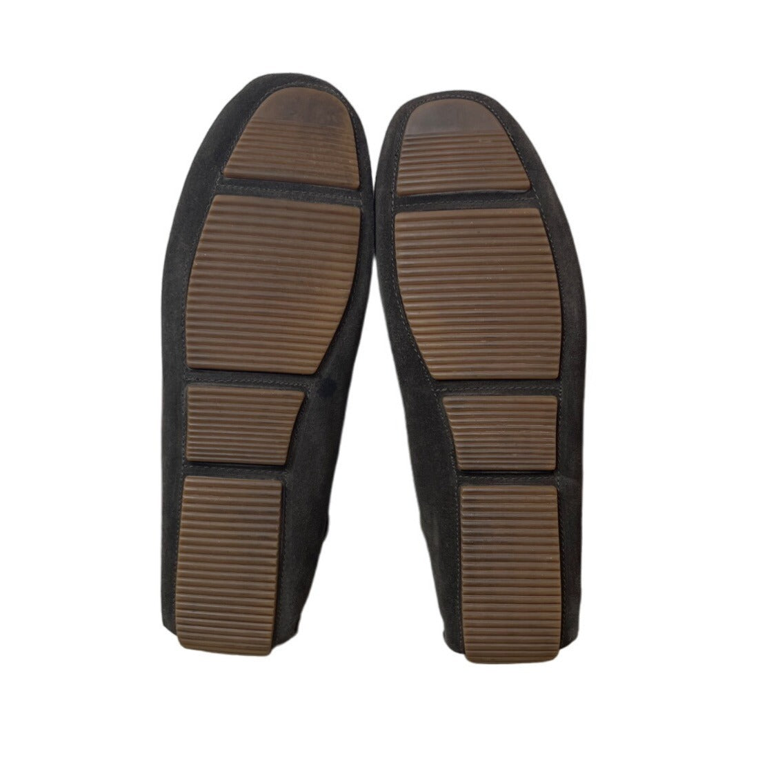 Johnston & Murphy Men's Dark Brown Suede Wooven Driver Mizell Sz 12M