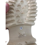 KK Pair Of Kings Beige Platform Clogs Size 10 Man Made Materials Comfortable Slip-On
