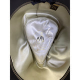 Vintage Resistol Men's Gray Felt Western Cowboy Hat With Ribbon Band Size 7