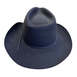 Vintage Resistol Men's Gray Felt Western Cowboy Hat With Ribbon Band Size 7