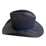 Vintage Resistol Men's Gray Felt Western Cowboy Hat With Ribbon Band Size 7