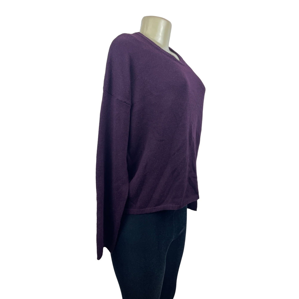 Lulu’s Women’s Burgundy Round Collar Sweater Sz M - NWT