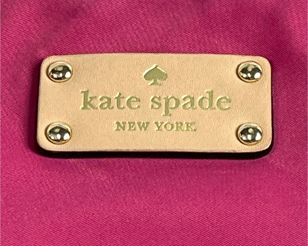 Kate Spade Fuchsia Nylon Kennedy Park Sophie Women's Shoulderbag Sz M