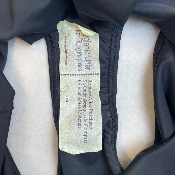 Blair Black Tankini Set With Built-In Bra & High- Swim Bottoms Sz 16/20 - New