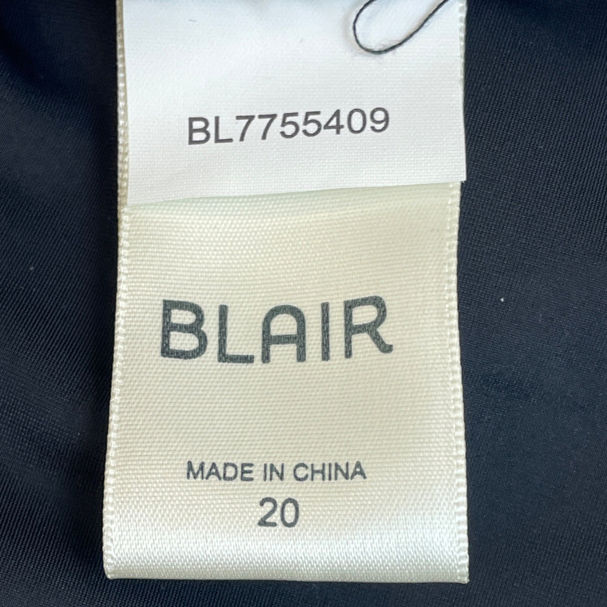 Blair Black Tankini Set With Built-In Bra & High- Swim Bottoms Sz 16/20 - New