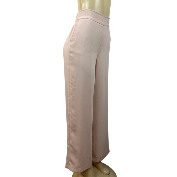 Nine West Women's Old Pink High Rise Loose Pants S NWT