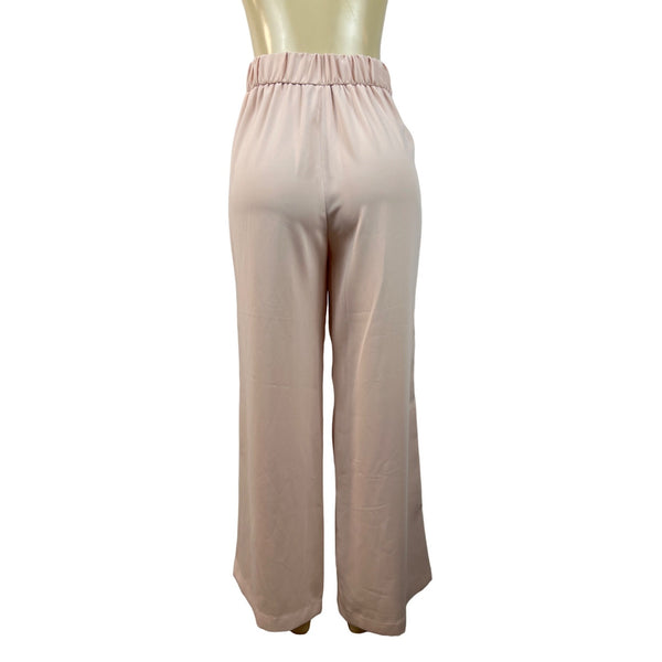 Nine West Women's Old Pink High Rise Loose Pants S NWT