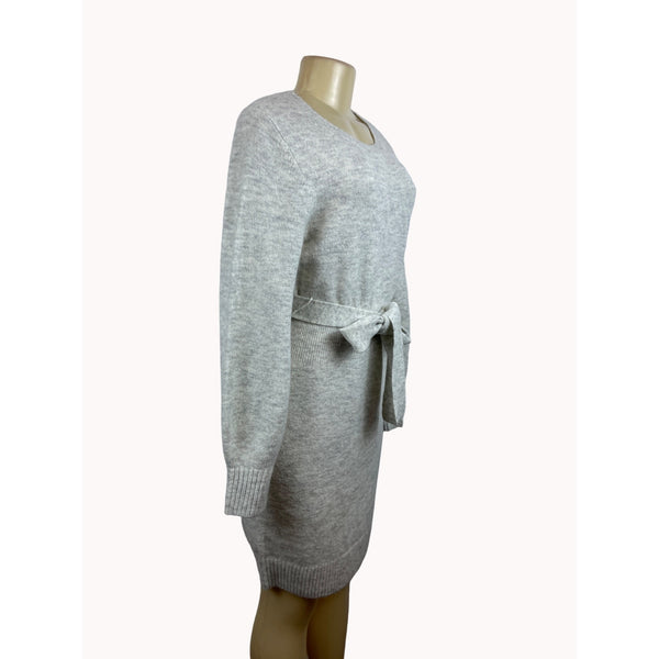 Ann Taylor Women's Grey Sweater Dress Sz S