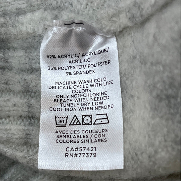 Ann Taylor Women's Grey Sweater Dress Sz S