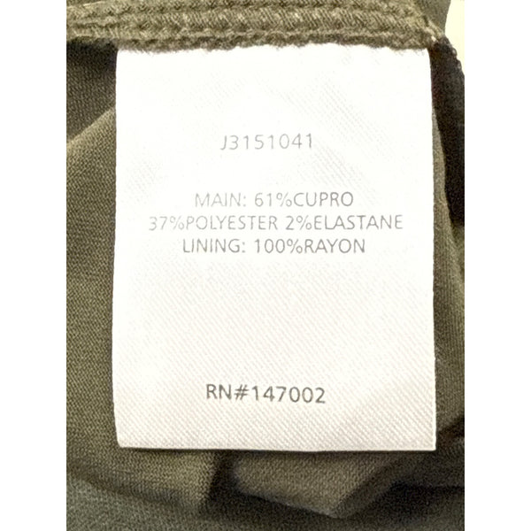 The Jetset Diaries Women's Olive Green Maxi Dress Draped Sleeveless Sz XS