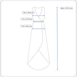 The Jetset Diaries Women's Olive Green Maxi Dress Draped Sleeveless Sz XS
