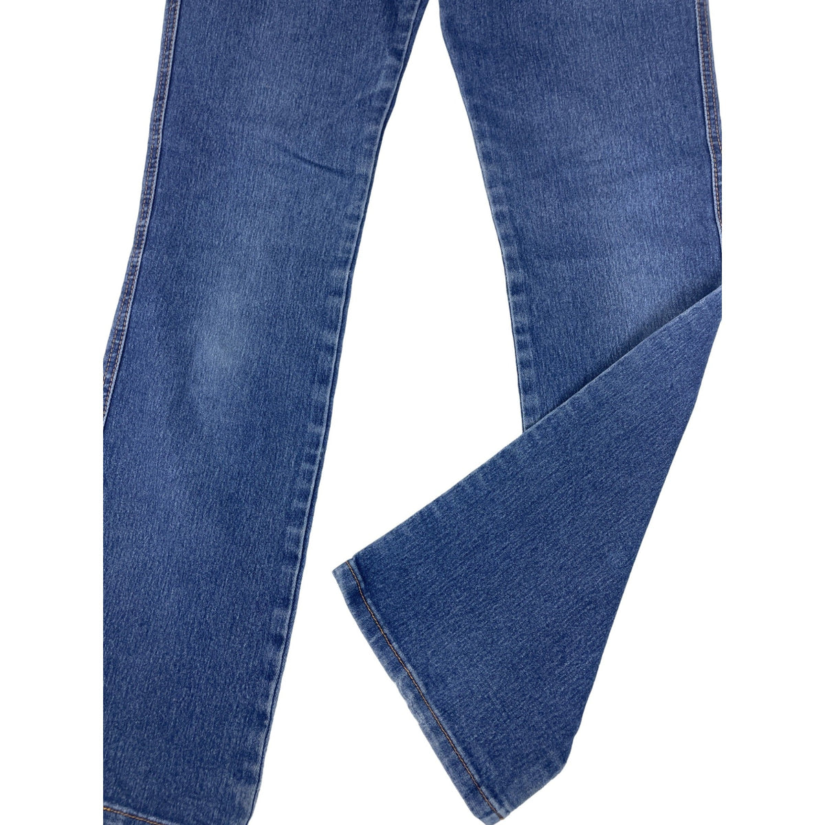 Jin Jiekang Women's Flared Blue Jeans Pants Sz 27