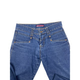 Jin Jiekang Women's Flared Blue Jeans Pants Sz 27