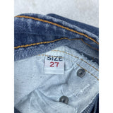 Jin Jiekang Women's Flared Blue Jeans Pants Sz 27