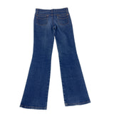 Jin Jiekang Women's Flared Blue Jeans Pants Sz 27