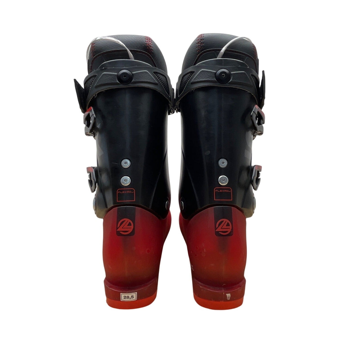 Lange SX100 Red Black Thermofit RL2 Therm-ic Insoles 102mm Ski Boots Mondo 28.5