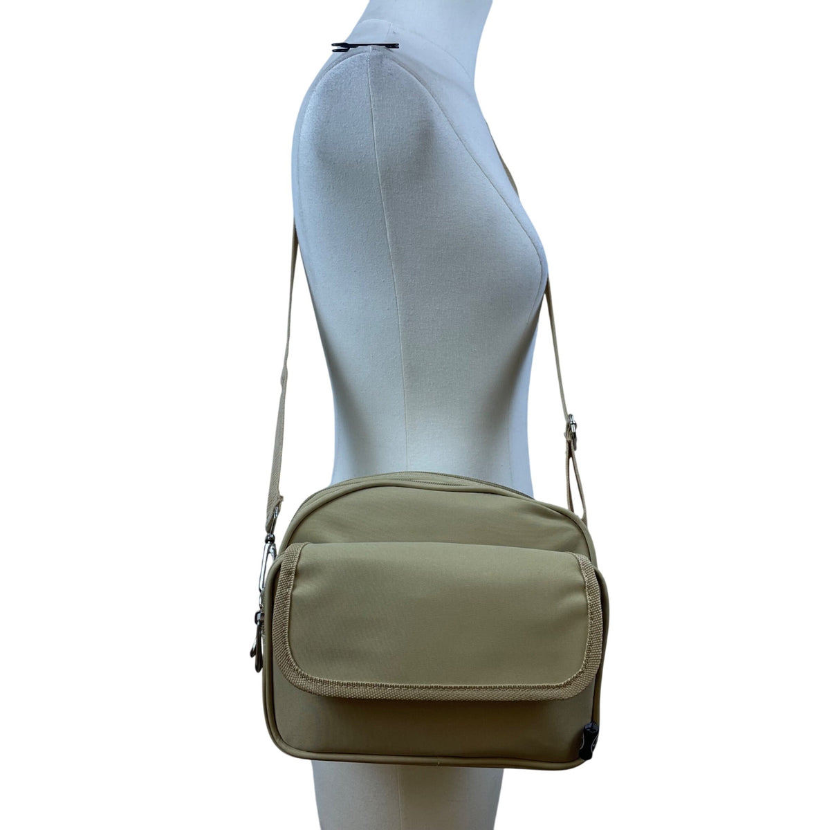 Beyond A Bag Unisex Brown Expandable Versatile 3-In-1 Crossbody/Waist/Duffel Bag