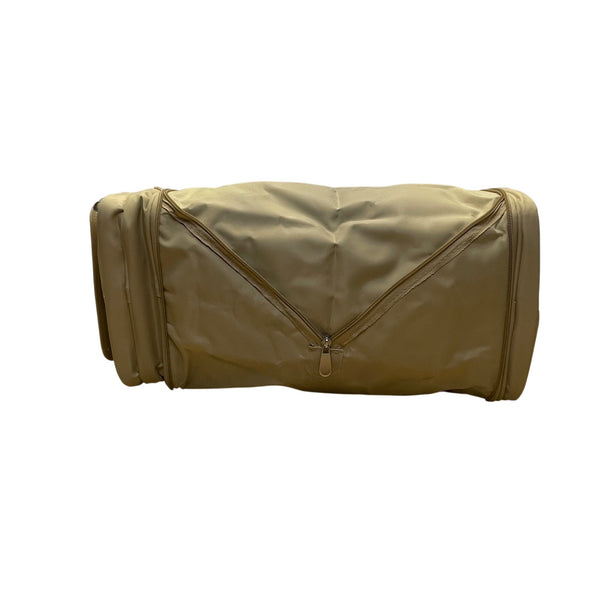 Beyond A Bag Unisex Brown Expandable Versatile 3-In-1 Crossbody/Waist/Duffel Bag