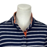 Lands’ End Women's Stripes & Blue Pullover Sweatshirt Sz XS (2-4) - NWT