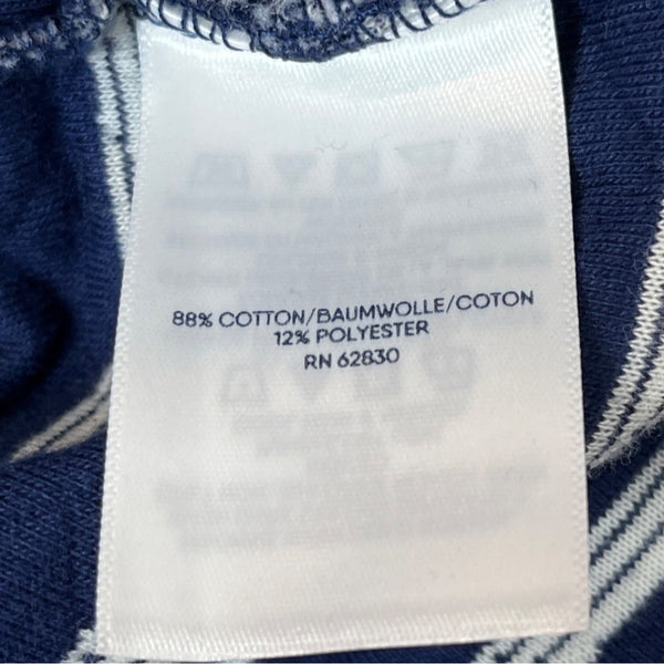 Lands’ End Women's Stripes & Blue Pullover Sweatshirt Sz XS (2-4) - NWT