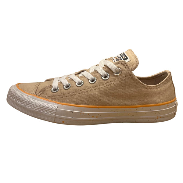 Converse All Star Women’s Light Brown Canvas Speckled Low Top Sneakers Size 7