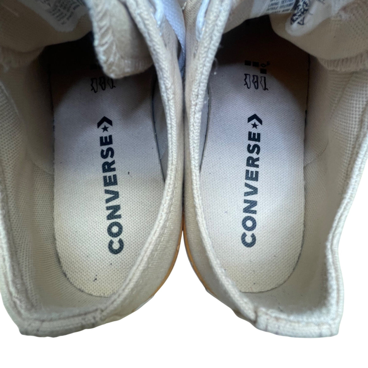 Converse All Star Women’s Light Brown Canvas Speckled Low Top Sneakers Size 7