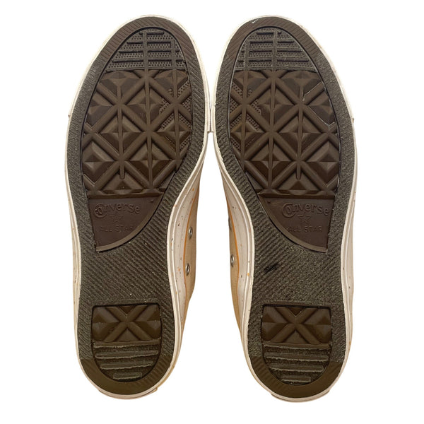 Converse All Star Women’s Light Brown Canvas Speckled Low Top Sneakers Size 7
