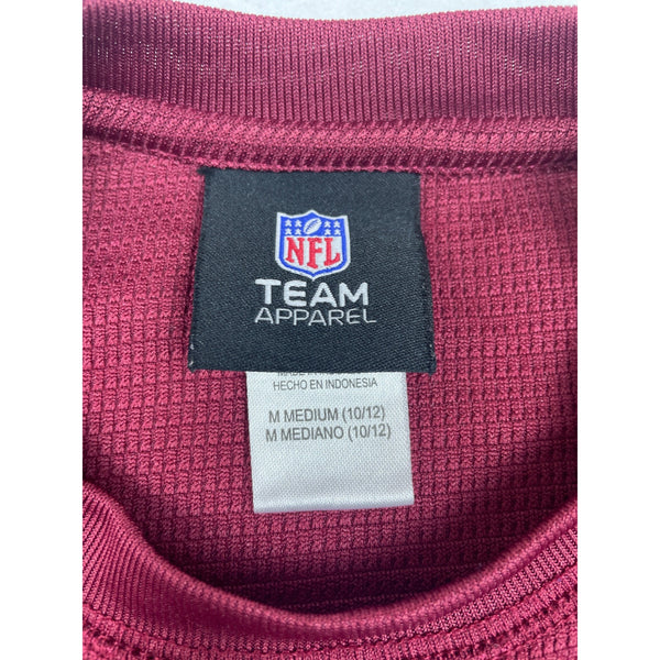 Washington Red Redskins Youth Boys Long Sleeve Shirt Sz M 10-12