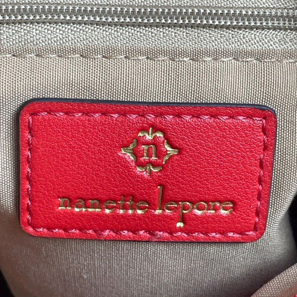 Nanette Lapore Women's Red Bucket Bag Sz M