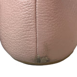 Coach Women's Warm Blush Rose Leather Bianca Pebble Grain Flats Sz 7M