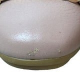 Coach Women's Warm Blush Rose Leather Bianca Pebble Grain Flats Sz 7M