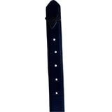 Vintage Black Leather Belt With Silver Ornate Western Buckle & Butterfly Accents