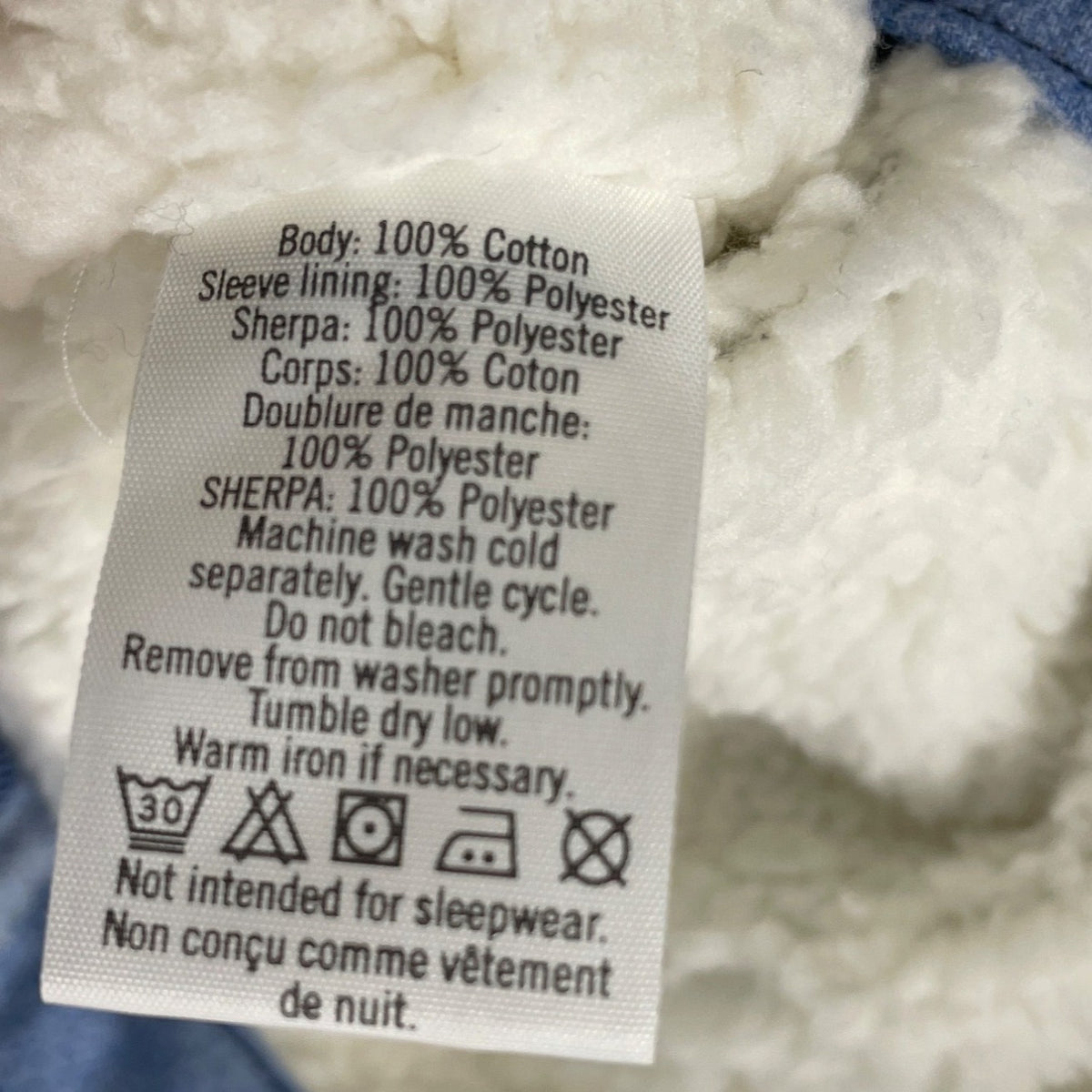 Janie & Jack Boys Blue Plaid Sherpa Lined Flannel Shirt Jacket Size 3 to 4 - New