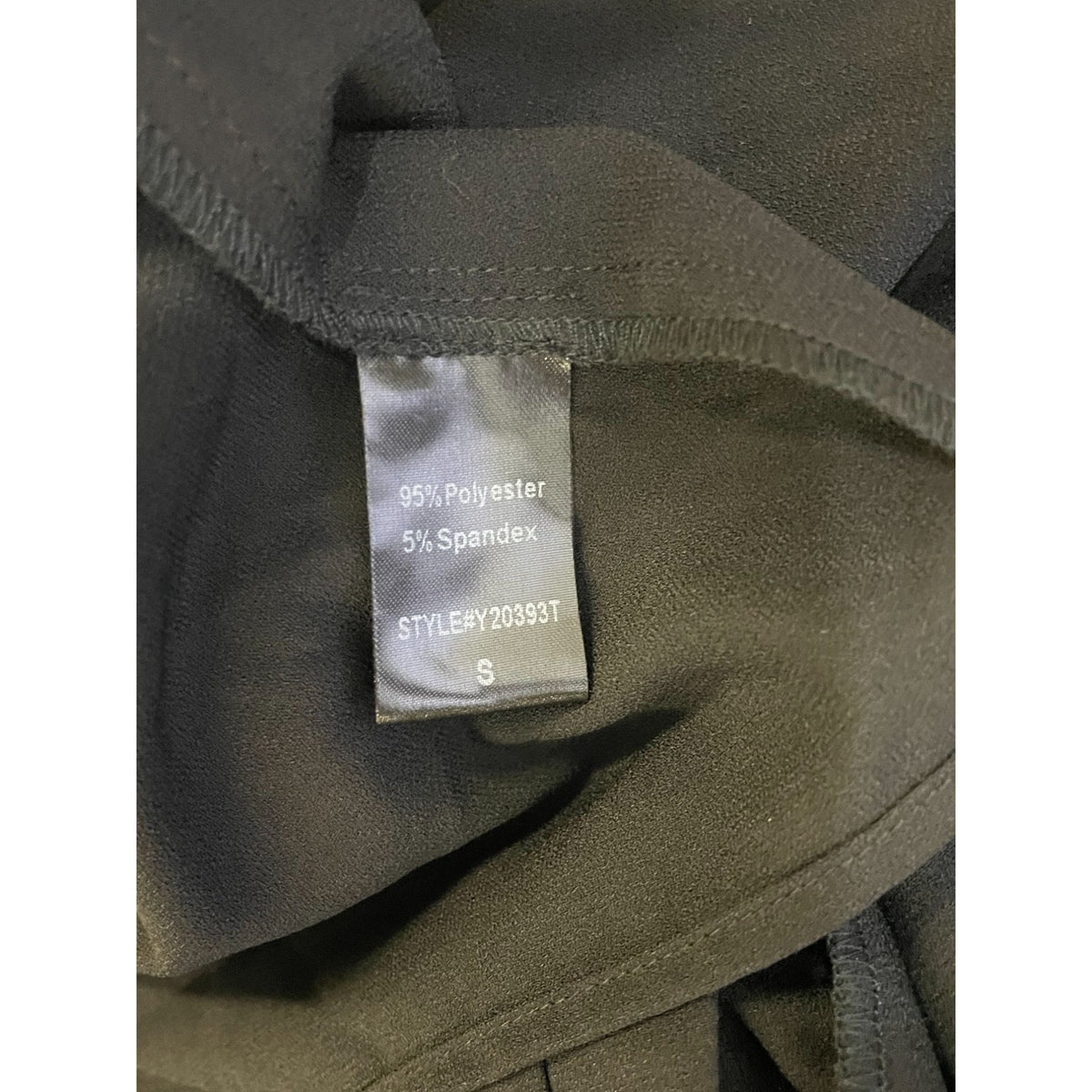 Black Tiered Long Sleeve Dress With Smocked Cuff Details By Pomander Place New