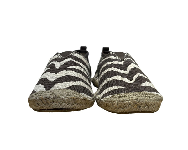 Michael Kors Women’s Tiger  Animal Print Canvas Slip-On Espadrilles Size 10M