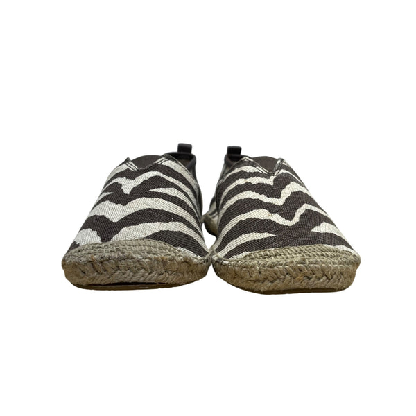 Michael Kors Women’s Tiger  Animal Print Canvas Slip-On Espadrilles Size 10M