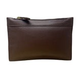 Or Yany Pink Leather & Black Strap Exterior Pocket Zip Closure Hobo Shoulder Bag