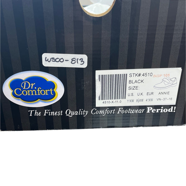 Dr. Comfort Black AnnieWomens Comfort Shoes Size 11XW  - New